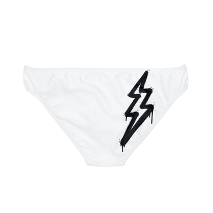 Lightning Loop Tie Side Bikini Bottom (AOP)