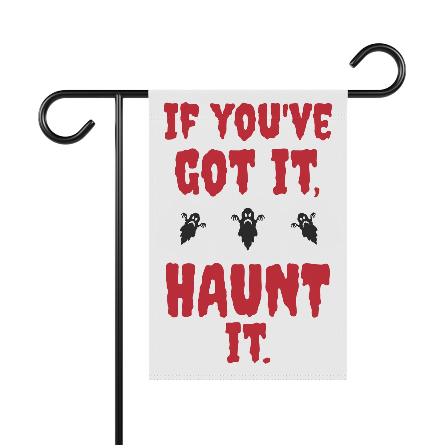 Halloween Yard Banner - "Haunt It"