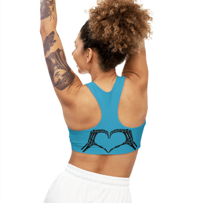 Love Kills Seamless Sports Bra (AOP)