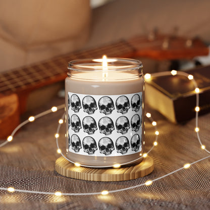 Halloween - Scented Soy Candle, 9oz "Skull"