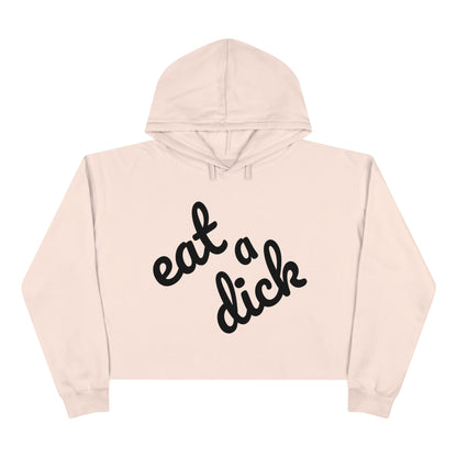 Women's Sarcastic/Funny Printed Crop Hoodie