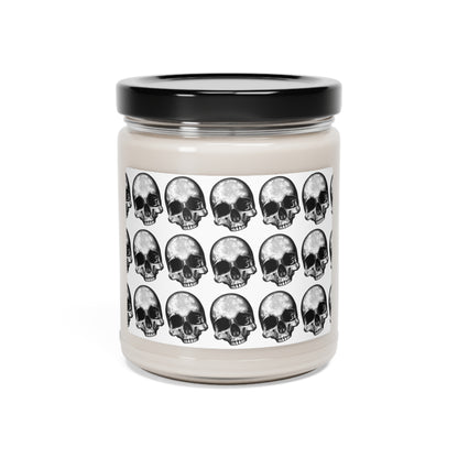 Halloween - Scented Soy Candle, 9oz "Skull"