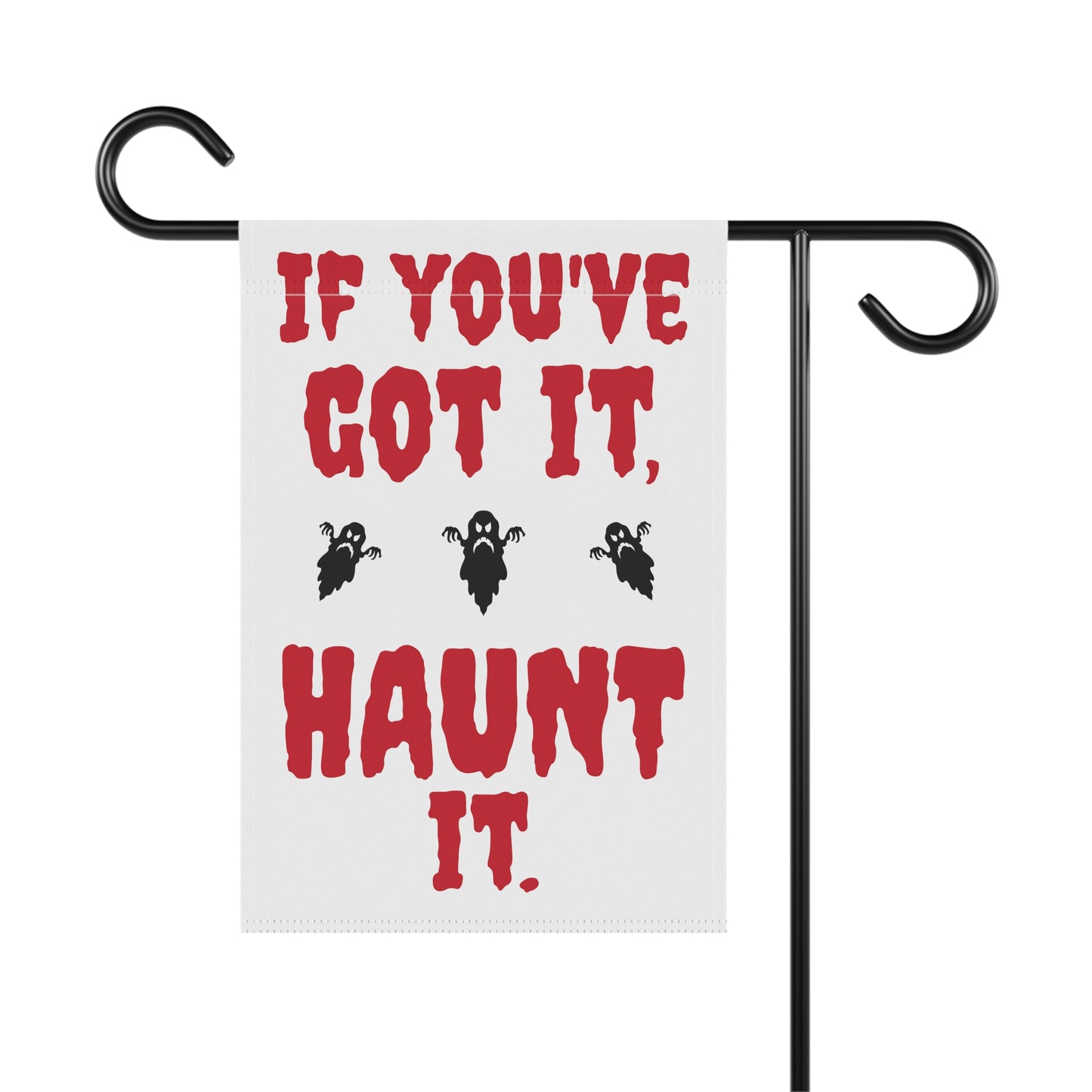 Halloween Yard Banner - "Haunt It"