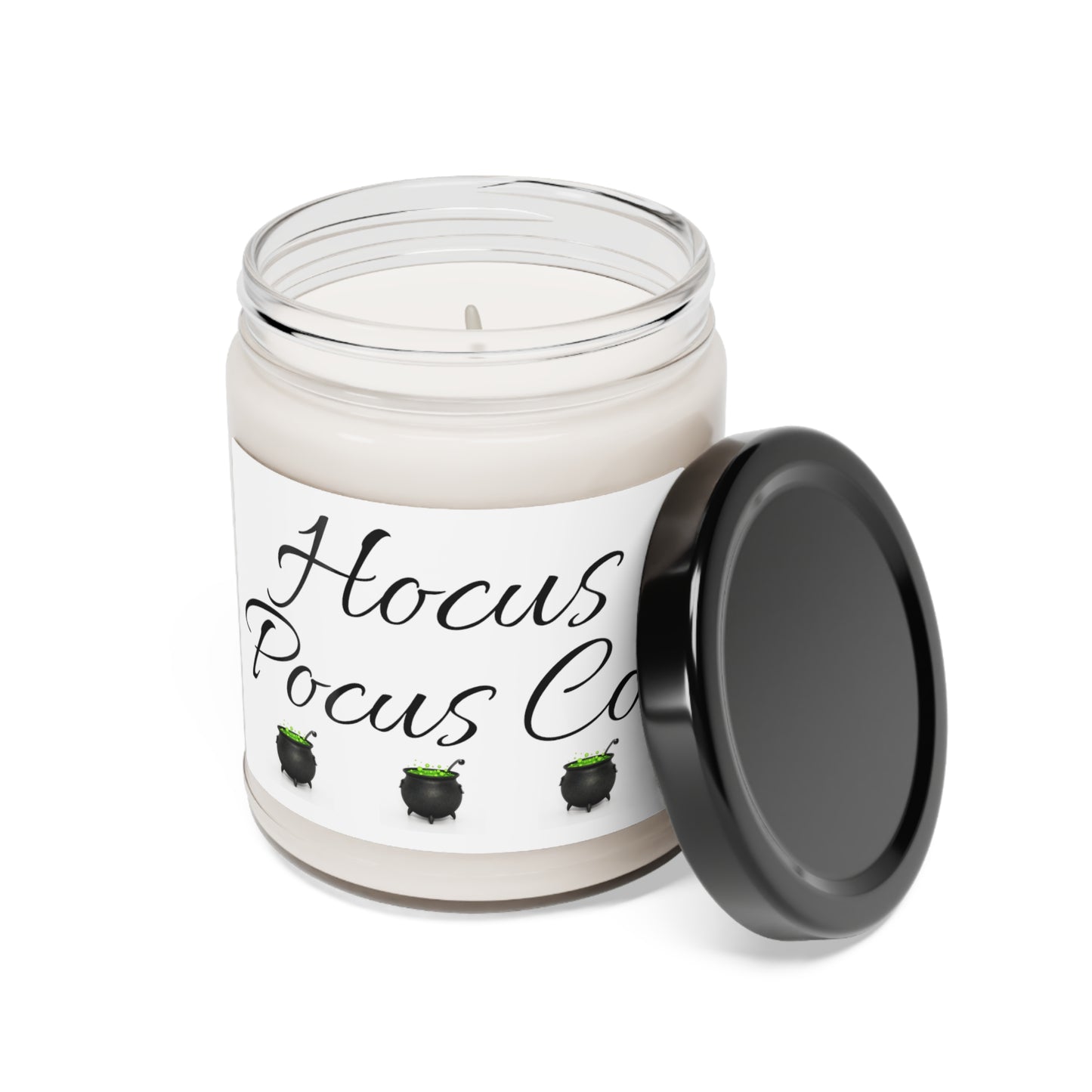 Halloween - Scented Soy Candle, 9oz "Hocus Pocus Co."