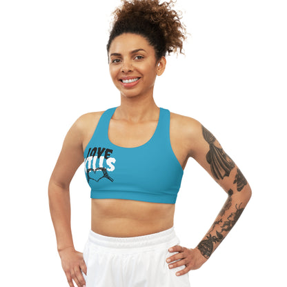 Love Kills Seamless Sports Bra (AOP)