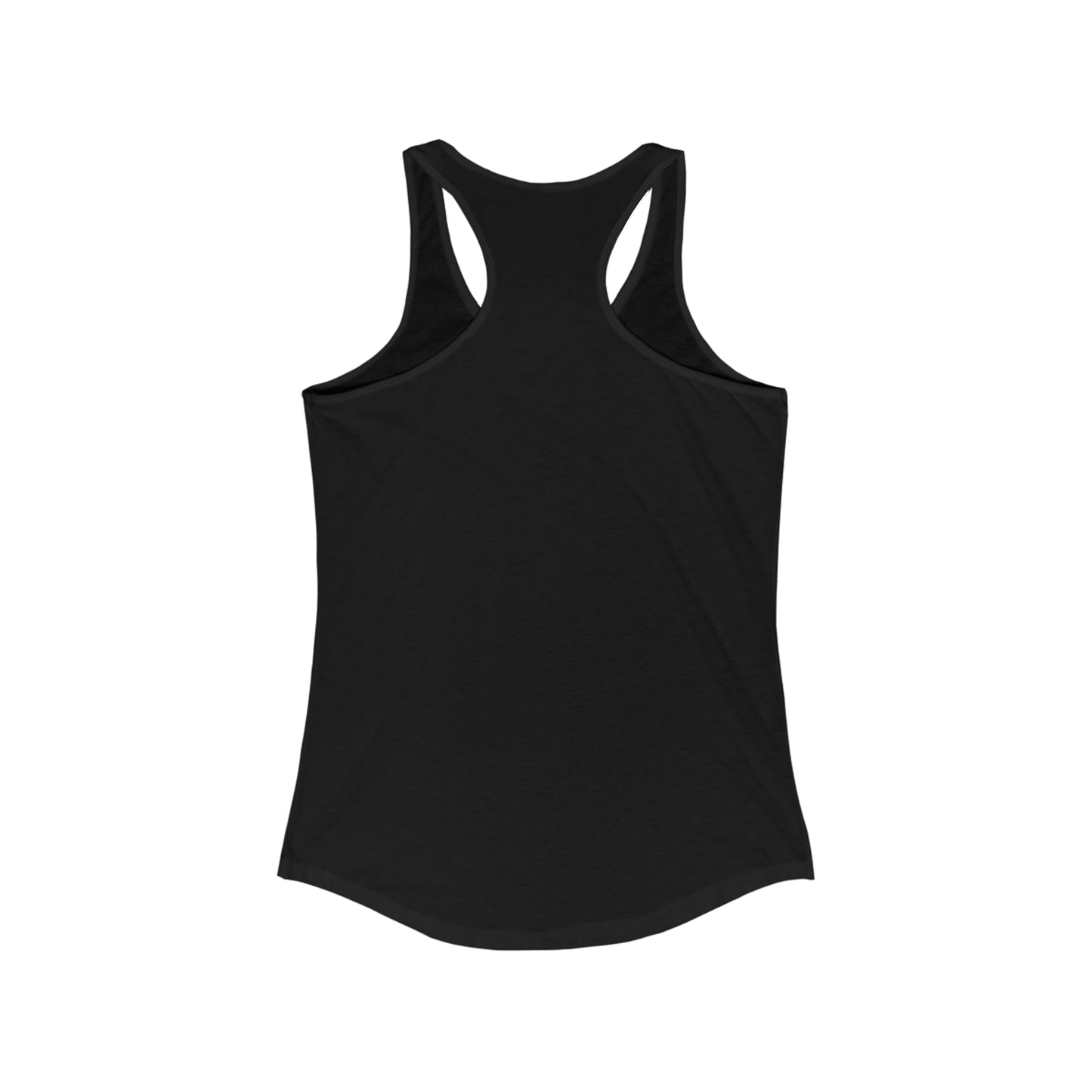 Women's Sarcastic Ideal Racerback Tank "Moron"