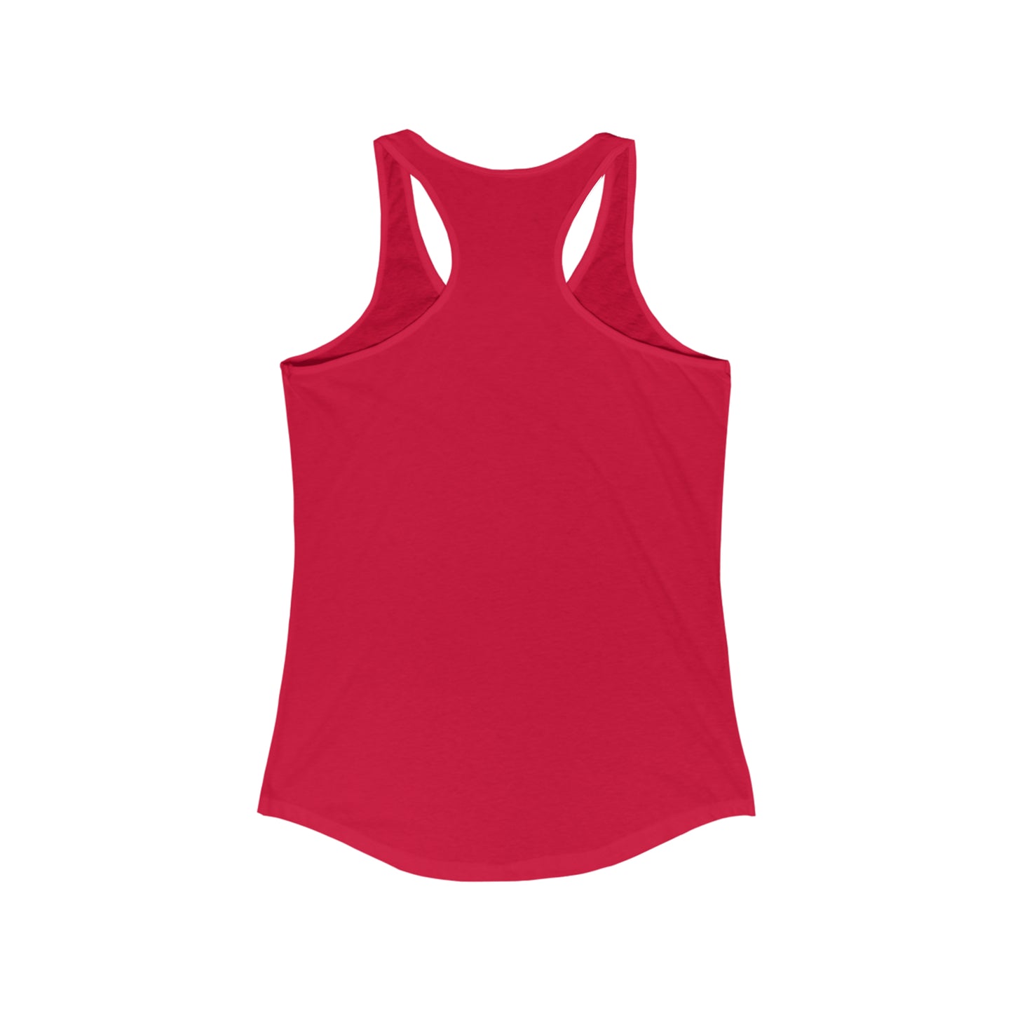 Women's Sarcastic Ideal Racerback Tank "Moron"