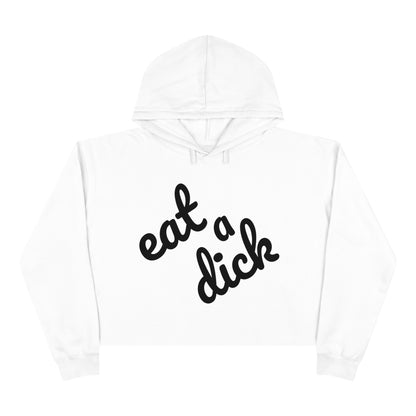 Women's Sarcastic/Funny Printed Crop Hoodie