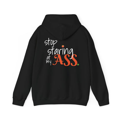 Stop Staring 🍑 Unisex Heavy Blend™ Hooded Sweatshirt